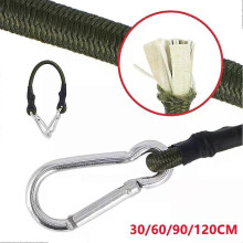 120/90/60 cm joustavat joustavat köydet 8 mm benji-köydet koukuilla Kevyet polkupyörän solmio auton