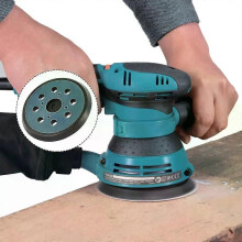 125 mm slipande stödplatta Elektriska verktyg 5 tum 8 hål Backup Stick Makita orbital slipskivor
