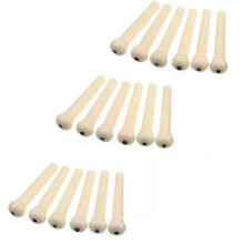 12 stuks akoestische gitaar pinnen gitaarbrug 12 stuks accessoires akoestische gitaar brug pinnen vaste