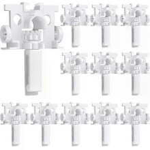 Supporto di riparazione per tende verticali da 12 pezzi con stelo Kit di riparazione per tende verticali