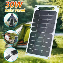 10W 5V flexibele zonnepanelen USB zonne-opladerplaat waterdicht voor mobiele telefoonopladers buiten
