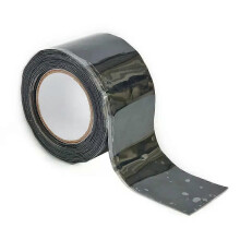 150 cm Reparaturband, stark gummiert, Dichtungsmittel, Klebereparatur, wasserdicht, Silikon, schwarz,
