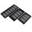 150mm Aluminium Ventilation Grille Cabinet Wardrobe Air Vent Rectangular Ventilation Cover Black For 1