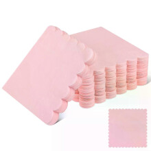 150 pezzi tovaglioli rosa tovaglioli per il trucco tovaglioli usa e getta per la cena forniture per
