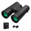 12x42 High Power Binoculars with Phone Adapter Waterproof Low Light Vision Binoculars for Bird Watching 1