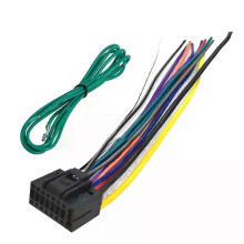 16-pins reservekabelboom voor autoradio met cd-speler voor Kenwood-elektronica-accessoires