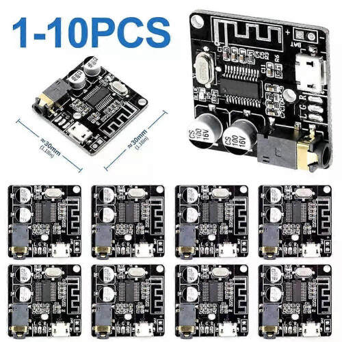 1-10PCS VHM-314 DIY Für Bluetooth Audio Empfänger Bord 37-5V Bluetooth 41/50 Mp3 Verlustfreie Decoder