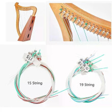 15/16/19/21/24 Saiten Leier Messing Saiten Set Leier Harfe Nylon String Ersatz Musical Instruments