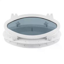 15 X 8 båt Ovalt hyttfönster i rostfritt stål Marine / Båt / RV fönster