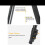 Versatile Aluminum Alloy Monopod 4 Section Telescopic for Camera & Mic 5