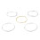 High Quality Stainless Steel Banjo Strings 5 Strings for Clear High Notes 8