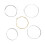 High Quality Stainless Steel Banjo Strings 5 Strings for Clear High Notes 7