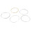 High Quality Stainless Steel Banjo Strings 5 Strings for Clear High Notes 16