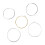 High Quality Stainless Steel Banjo Strings 5 Strings for Clear High Notes 6