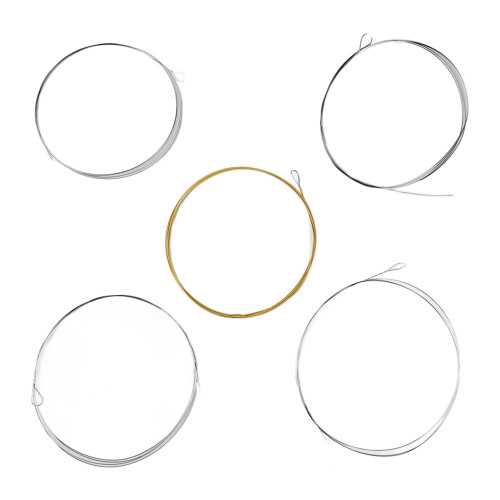 High Quality Stainless Steel Banjo Strings 5 Strings for Clear High Notes 1