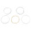 High Quality Stainless Steel Banjo Strings 5 Strings for Clear High Notes 15