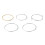 High Quality Stainless Steel Banjo Strings 5 Strings for Clear High Notes 12