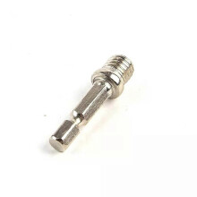 1PC 1/4 Hexagon Pleuel Adapter Bohrfutter M10 Polieren Disc Verbindung Elektrische Bohrer/sand