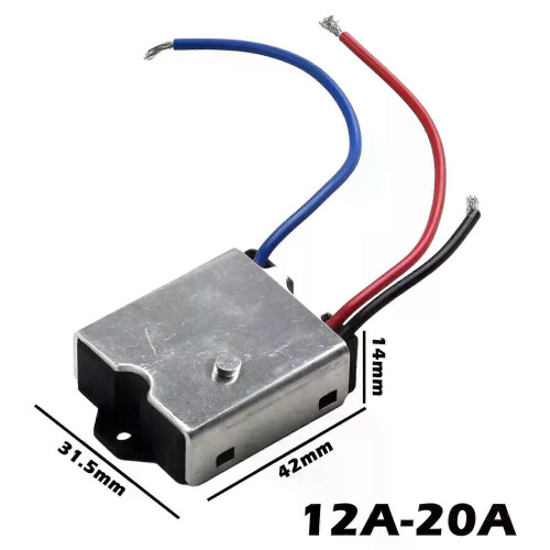 1pc 230V To 12-20A Soft Start Switch Current Limiter For Angle Grinder Power Tools Fast Start Up High