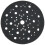 1pc 6inch Interface Pads Hook And Loop Soft Sponge Protection Disc 70 Hole Polishing Sanding Protector 1