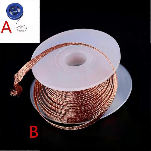 1PC 35mm 15M Desoldering Braid Solder Remover Wick Wire Repair Tool