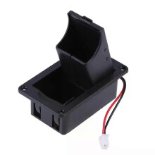 1 ST 9V batterijhouder, koffer, deksel voor gitaar, bas, actieve pickup connector