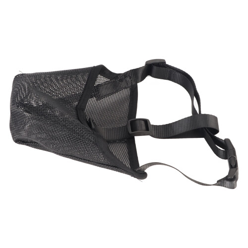 Mesh Dog Muzzle with Adjustable Straps for Barking & Licking Breathable Medium