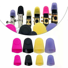 1 stuk saxofoon mondstukkapje draagbare siliconen klarinet mondstuk onderdelen 46x3x16cm voor alt tenor