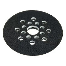 1 platorello di supporto con gancio e anello da 5/125 mm per disco abrasivo per levigatrice Bosch GEX