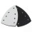 1pc Sanding Pad Replacement Backup Plate Triangular PU Foam Sanding Pad 7 Hole Sandpaper Backing Pad 1