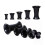 1PC Luidspreker Basbuis Accessoires Reflexpoort Plastic Voor Auto DJ Luidspreker Subwoofer Hifi Home 1
