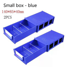 1PC Stapelbar Komponente Schrauben Toolbox Kunststoff Hardware Teile Lagerung Boxen Lagerung Box Stapelbar