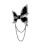 Spilla con catena a farfalla nera, stile punk, accessorio per abbigliamento, spilla per giacca. 1