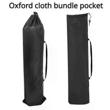 1 st Buntficka Oxford stativ Utomhus Fällbar Liggstol Cool matta Förvaringsväska Långlängd buntöppning