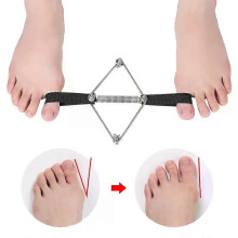 1Pc Toe Straightener Hallux Valgus Corrector Gürtel Fuß Stretch Recovery Training Exerciser Strap Daumen