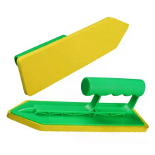 Paleta de esponja para calafatear azulejos, mango ondulado, para albañilería, constructores manuales,