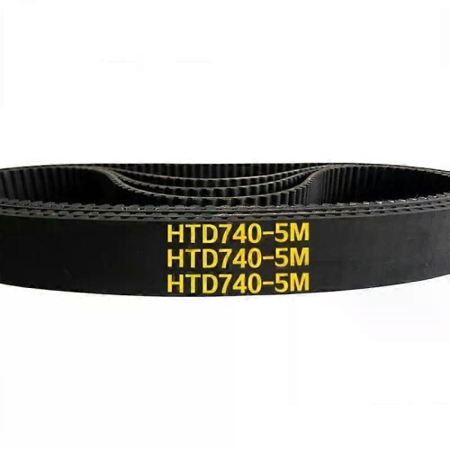 1pcs Arc HTD 5M Courroie de distribution C=740/745/750/755 largeur 10/15/20/25mm Courroie synchrone
