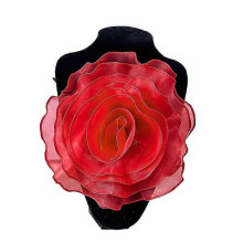 1 pieza de flor para el pecho para vestido completo, accesorio para disfraces de actuación, apliques