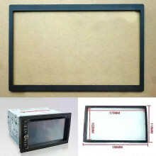 1kpl Autostereo Audio Dash Panel Asennuskehys 2Din Ajoneuvoradion DVD-soittimelle Käytännöllinen vaihto
