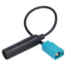 1 stuks CD-antenne-adapter, radiokabel, autoradio-antenne-adapterkabel, cd-speler, ISO-antenneconverter