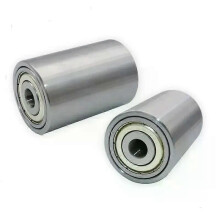 1 stuks dubbelgelagerde metalen rol met twee lagers, vlak geleidingswiel, diameter 30 mm, lengte 30