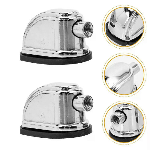 2 Pcs Snare Drum Set Ear Claw Hooks Accessories for Replace Connectors Iron Lugs Durable