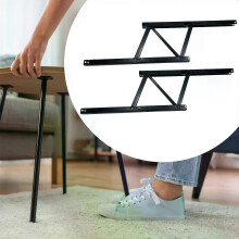 2 kpl sohvapöytä jousisaranat kokoontaitettavat huonekalut laitteisto tilaa säästävä tee-se-itse monikäyttöinen