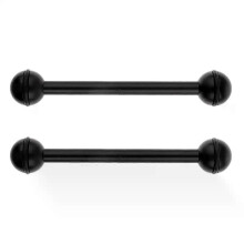 2 stuks duurzame aluminiumlegering 6 inch kogelarmadapter voor onderwaterduikfotografie