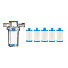 Lot de 2 filtres à eau pour machine à laver, chauffe-eau, douche, filtre à eau pour douche