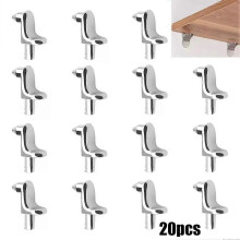20st Hylla Stöd Pins Stud Hyllor Separator Fast Skåp Skåp Möbel Hylla Fäste Vägg