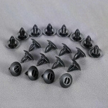 20 Pcs Plastics Auto Car Clip Fit for BMW X5 E70 X6 E71 Side Sill Skirt Trim Clips