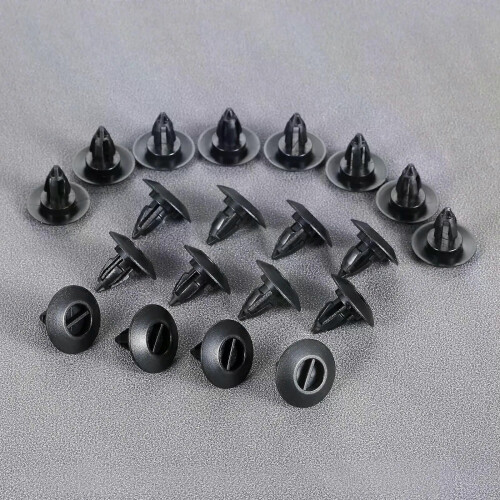 20 pezzi di clip in plastica per auto adatte per BMW X5 E70 X6 E71, clip per sottoporta laterali