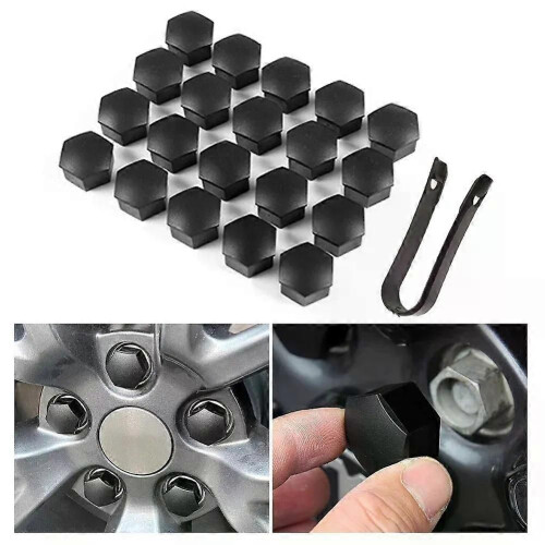 Set da 20 pezzi di dadi per ruote auto, copridadi centrali per pneumatici auto, copribulloni con strumento