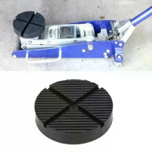1 pieza nueva, almohadilla de goma ranurada para gato de coche, marco protector, adaptador de protección,